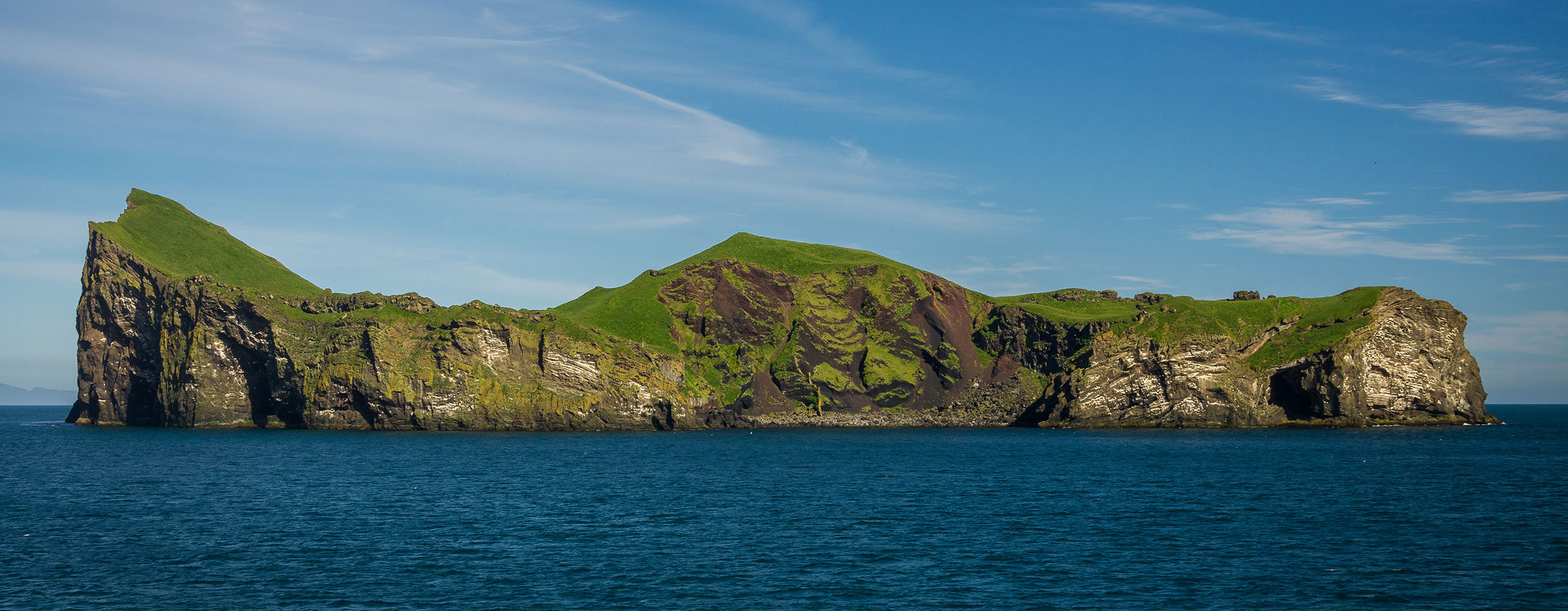 Cruising by Elliðaey Island