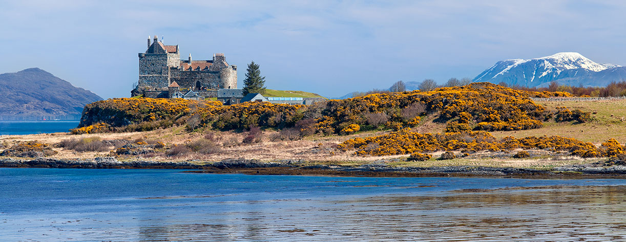 Cruising past Duart Castle